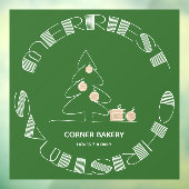 Merriest Kerstgroen Raamsticker (Vel 3)