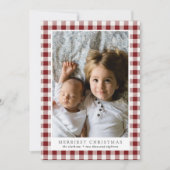 Merriest Kerstmis Pset Photo Holiday Kaart (Voorkant)