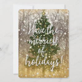 Merriest of Holiday Party Kaart