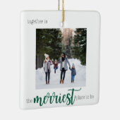 Merriest Place to Be Christmas Ornament (Rechts)