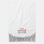 Merriest Time of the Year Keukenhanddoek (Verticaal)