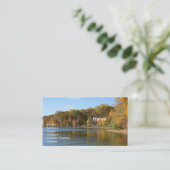 Merrill Creek Reservoir in Washington, New Jersey Visitekaartje (Staand voorkant)