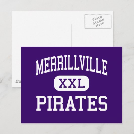 Merrillville - Pirates - High - Merrillville Briefkaart (Voorkant / Achterkant)