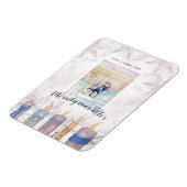 merrily after pastel foliday foto magnet magneet (Linkerzijde)