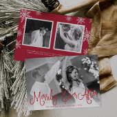 Merrily Ever After Holiday Card w/Back Message Feestdagenkaart