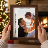 Merrily Ever After Joyful Family Christmas Card Feestdagenkaart