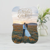 Merrily Ever After Kerstkaart (Staand voorkant)