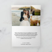 Merrily Ever After Volledige Foto Vakantie | Dank  Feestdagen Kaart (Binnen)