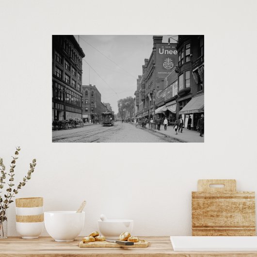 Merrimack Street Poster (Keuken)