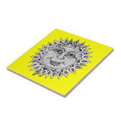 Merriment Sunshine Tile Tegeltje (Zijkant)