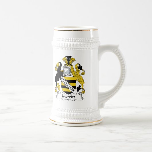 Merritt Family Crest Bierpul (Rechts)