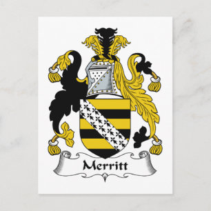Merritt Family Crest Briefkaart