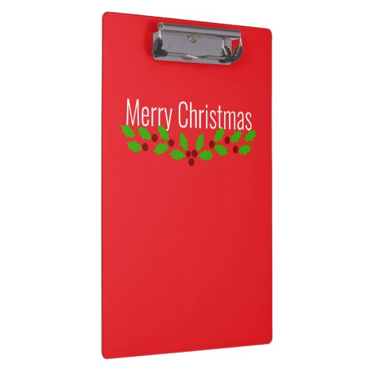 Merrry Christmas, holiday red, Klembord (Rechts)