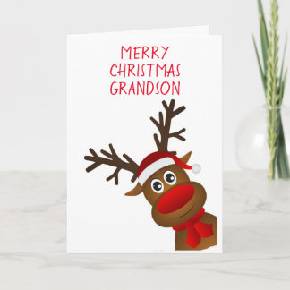 *MERRY 1st CHRISTMAS* naar onze *GRANDSON* Feestdagen Kaart
