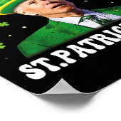 Merry 4th Of St Patricks Day Groovy Joe Biden Conf Poster (Hoek)