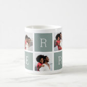 MERRY 5 Kerstfeestdag voor collage Koffiemok (Center)