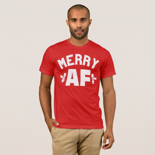 MERRY AF T-SHIRT (Voorkant volledig)