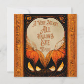 Merry All Hallows Eve |  Kaart Halloween (Voorkant)