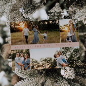 Merry All the Way 4-foto kerst Kaart