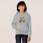 Merry All The Way Christmas Stalking Hoodie (Voorkant volledig)