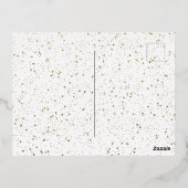 Merry Alles Folie Feestdagen Briefkaart (Achterkant)