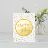 Merry Alles Folie Feestdagen Briefkaart (Staand Voorkant)