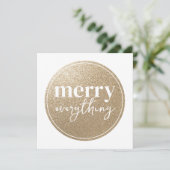 Merry Alles Gouden Textuur (Staand voorkant)