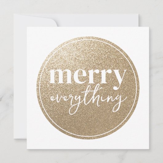 Merry Alles Gouden Textuur (Voorkant)