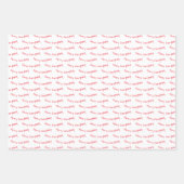 Merry Alles Holiday Gnome Inpakpapier Vel (Voorkant 2)