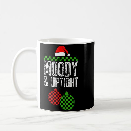 Merry &amp; Bright Moody &amp; Uptight Matching Co Koffiemok (Links)