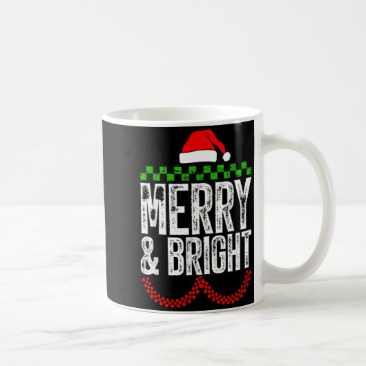 Merry & Bright Moody & Uptight Matching Co Koffiemok (Rechts)