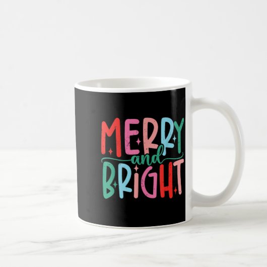 Merry &amp; Bright Moody &amp; Uptight Matching Co Koffiemok (Rechts)