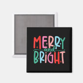 Merry & Bright Moody & Uptight Matching Co Magneet (Voorkant / Achterkant)