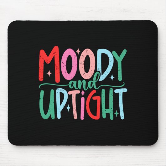 Merry & Bright Moody & Uptight Matching Co Muismat (Voorkant)