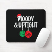 Merry &amp; Bright Moody &amp; Uptight Matching Co Muismat (Met muis)