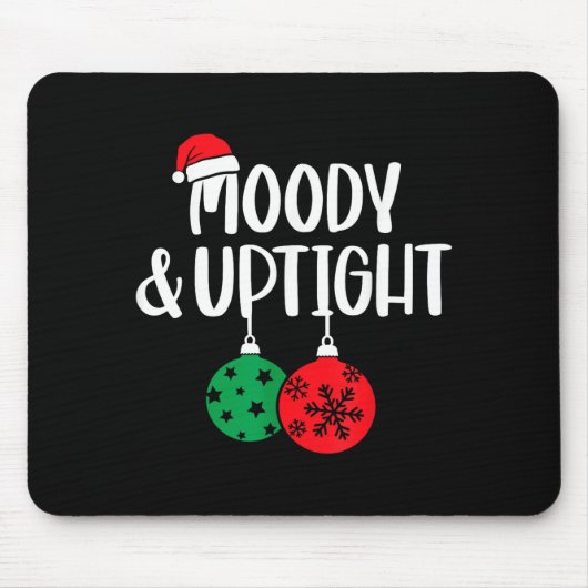 Merry &amp; Bright Moody &amp; Uptight Matching Co Muismat (Voorkant)