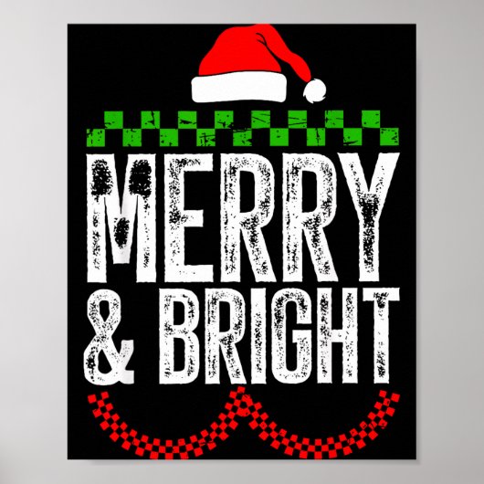 Merry &amp; Bright Moody &amp; Uptight Matching Co Poster (Voorkant)