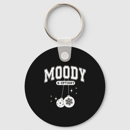 Merry & Bright Moody & Uptight Matching Co Sleutelhanger (Voorkant)