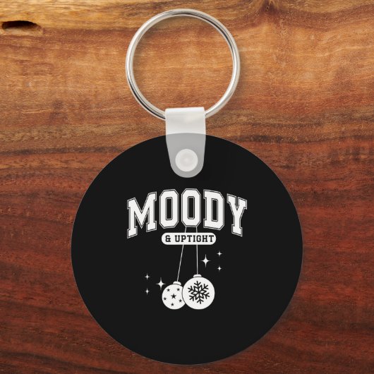 Merry & Bright Moody & Uptight Matching Co Sleutelhanger (Voorkant)
