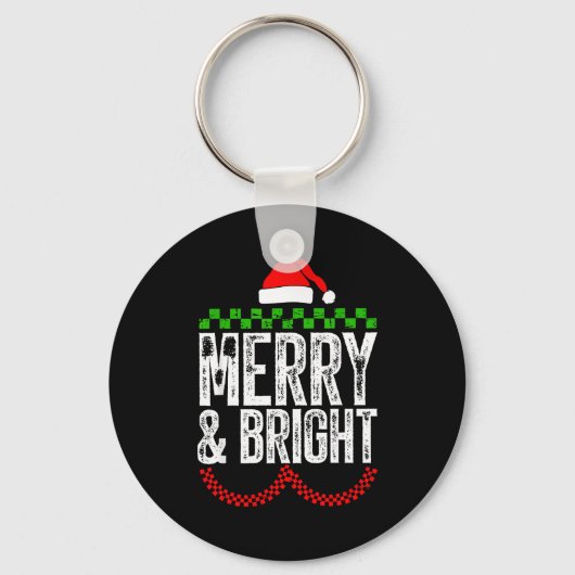 Merry & Bright Moody & Uptight Matching Co Sleutelhanger (Voorkant)