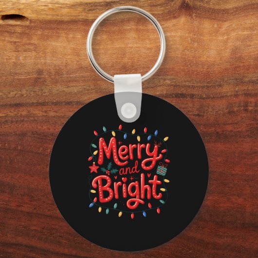 Merry &amp; Bright Moody &amp; Uptight Matching Co Sleutelhanger (Voorkant)