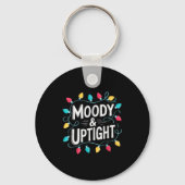 Merry &amp; Bright Moody &amp; Uptight Matching Co Sleutelhanger (Voorkant)