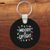 Merry &amp; Bright Moody &amp; Uptight Matching Co Sleutelhanger (Voorkant)