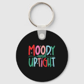 Merry & Bright Moody & Uptight Matching Co Sleutelhanger (Voorkant)