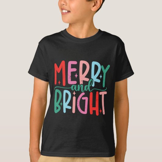 Merry &amp; Bright Moody &amp; Uptight Matching Co T-shirt (Voorkant)