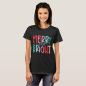 Merry &amp; Bright Moody &amp; Uptight Matching Co T-shirt (Voorkant volledig)