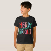 Merry &amp; Bright Moody &amp; Uptight Matching Co T-shirt (Voorkant volledig)