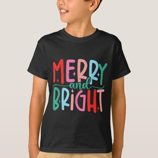 Merry &amp; Bright Moody &amp; Uptight Matching Co T-shirt (Voorkant)