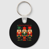 Merry & Bright Nutcracker Christmas Ballet Dan Sleutelhanger (Voorkant)
