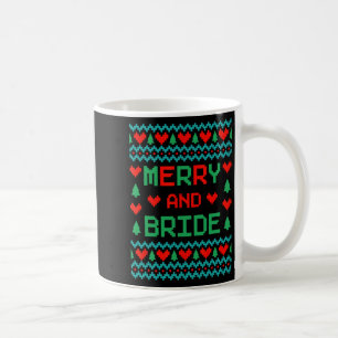Merry And Bride Bachelorette Party Lelijk Kerst- Koffiemok